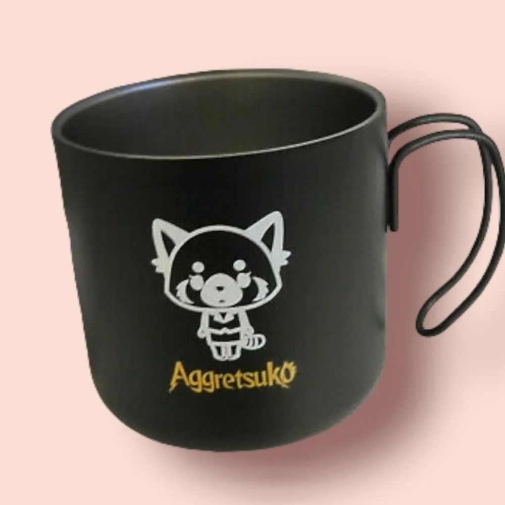 Set of 2 Sanrio Aggretsuko Stainless Steel Mug